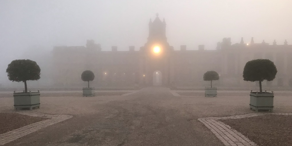 Blenheim Palace Morning Fog