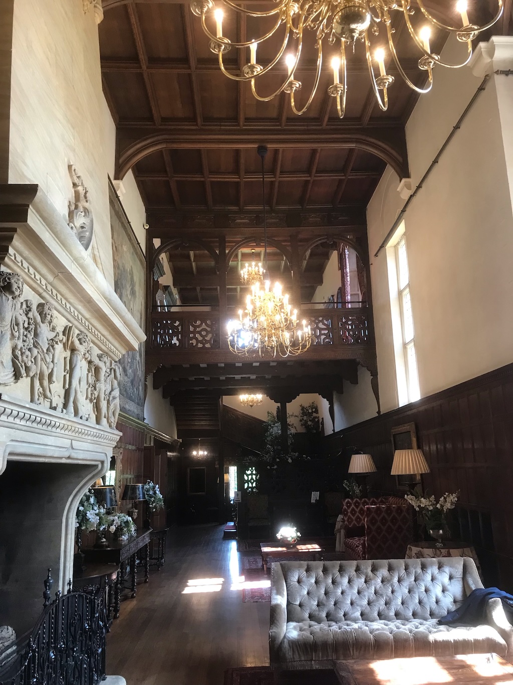 Castle Interior Staircase