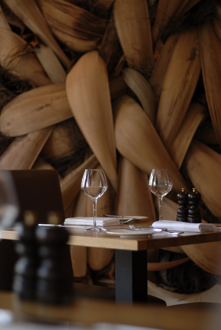 Hotel Brasserie Feature Wall